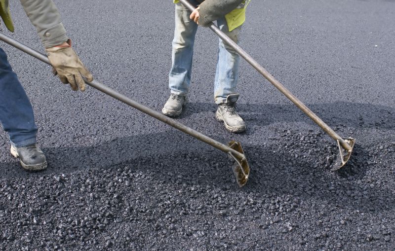 Layered Asphalt Application